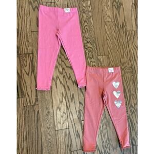 Bundle of 2 365 Kids From Garanimals‎ Girls Graphic Legging, Size 4 NWT